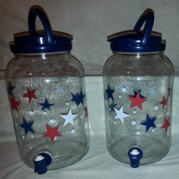 American Star Other - Vtg Beverage Dispenser for Ice Tea, Lemonade,Juice handle/lid/Faucet MADE IN USA
